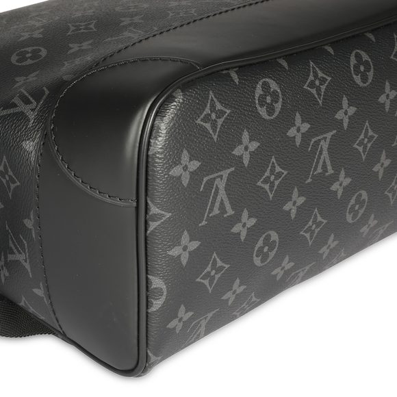 Louis Vuitton Black Monogram Eclipse Steamer Backpack - Picture 6 of 8